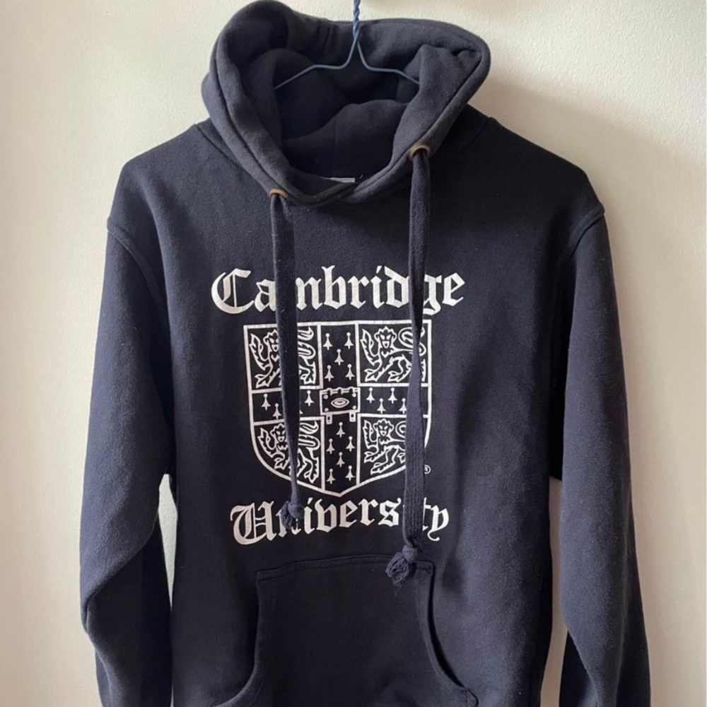 Cambridge navy hoodie, unisex